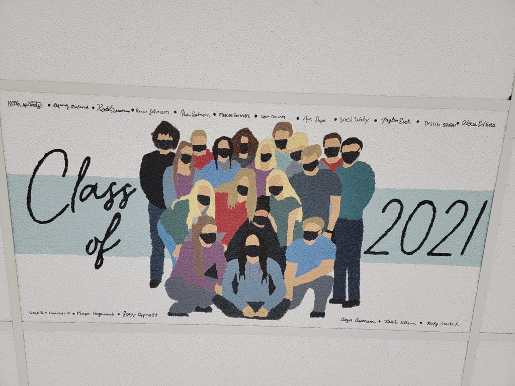 2021 Senior Class Art Tile
